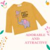 Toddylon New Born Baby Clothes Kids Dress | T-Shirt & Pant | Clothing Sets | T-Shirts and Pyjama Set | Gift Combo | Cotton | Unisex (Yellow & Grey, 6 Months - 12 Months) - Image 3