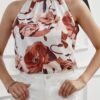 Bollyclues Women's Printed Rayon Shirt Top for Women | Western Shirt for Women Stylish Latest | Office Wear Crop Top Blouse(TO-04) - Image 2
