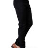 KARGEENS Slim Men's Stretchable Low Rise Jeans Pant for Casual Stylish Cotton Blend Denim (k2103_Black_34) - Image 4