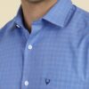 Allen Solly Men's Slim Fit Shirt (ASSFQSPPN51440_Blue - Image 3