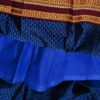 Amba Collection Boutique's Girl's Traditional Ethnic Wear Reshim Cotton Nath Khan Frock Blue - Image 3