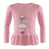 TotzTouch Cotton Premium Girls Night Wear T Shirt & Pyjama Full Sleeves | Night Dress for Girl Kids | Night Dresses Tee Top & Pajama Pant Set of 3 - Image 5