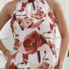 Bollyclues Women's Printed Rayon Shirt Top for Women | Western Shirt for Women Stylish Latest | Office Wear Crop Top Blouse(TO-04) - Image 6