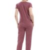 DZZO New Women's Cotton Printed Night Suit Pajama Set (Dz-Ns-2040_Red_S) - Image 5