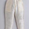 AHHAAAA Boy's Cotton 2 Piece Indo-Western Set/Kids Ethnic Wear Jaquard Sherwani, Indian wear - Ideal for any Festivals and Cultural Occasion|Beige, 7-8 Years| - Image 4