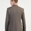 TAHVO Men's Formal Blazer | Wedding Indo-Western Coat | Mandarin Collar Suit Jacket (in, Numeric, 34, Brown) - Image 9