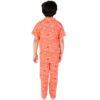 BRIGATTES Pyjama Set for Girls/Night Suit for Girls/Nightwear/Sleepwear/Loungewear for Girls(Pack of 1) Orange - Image 6