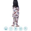 Hestia|Kids Girls Nightwear|Sleepwear|Cotton|Trouser Full Sleeves Pajama Set Tshirt|Elastic Waist|Night Dress With Pyjama Tshirts For Girls|Mickeyy Minniee Printed|Peach Color 2-4Yrs|Set 1,2 -4 Years - Image 4