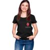 Hangout Hub Hh140 Men's & Women's Round Neck Cotton Regular Fit T-Shirt | Pack Of 2 | Couple Tshirts| When You Wear This I Will Always Be With You Printed Tshirt (Black|Men Large;Women Medium) - Image 4