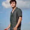Lymio Regular Fit Shirt for Men|| Men Stylish Regular Fit Shirt (Linen-E-Squre) (in, Alpha, 2XL, Green) - Image 4