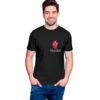 Hangout Hub Hh140 Men's & Women's Round Neck Cotton Regular Fit T-Shirt | Pack Of 2 | Couple Tshirts| When You Wear This I Will Always Be With You Printed Tshirt (Black|Men Large;Women Medium) - Image 5