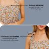 LERIYA FASHION Regular Fit Tops for Women | Crop Tops for Women Stylish | Korean Tops for Women (Medium, Light Blue) - Image 4