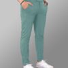 Mehrang Men's Stretchable Stretchable Formal Pant Trousers | Stylish Slim Fit Mid Rise Men's Wear Trousers For Office Or Party | Polycotton Knitted Fabric (In, Numeric, 32, English Green) - Image 6