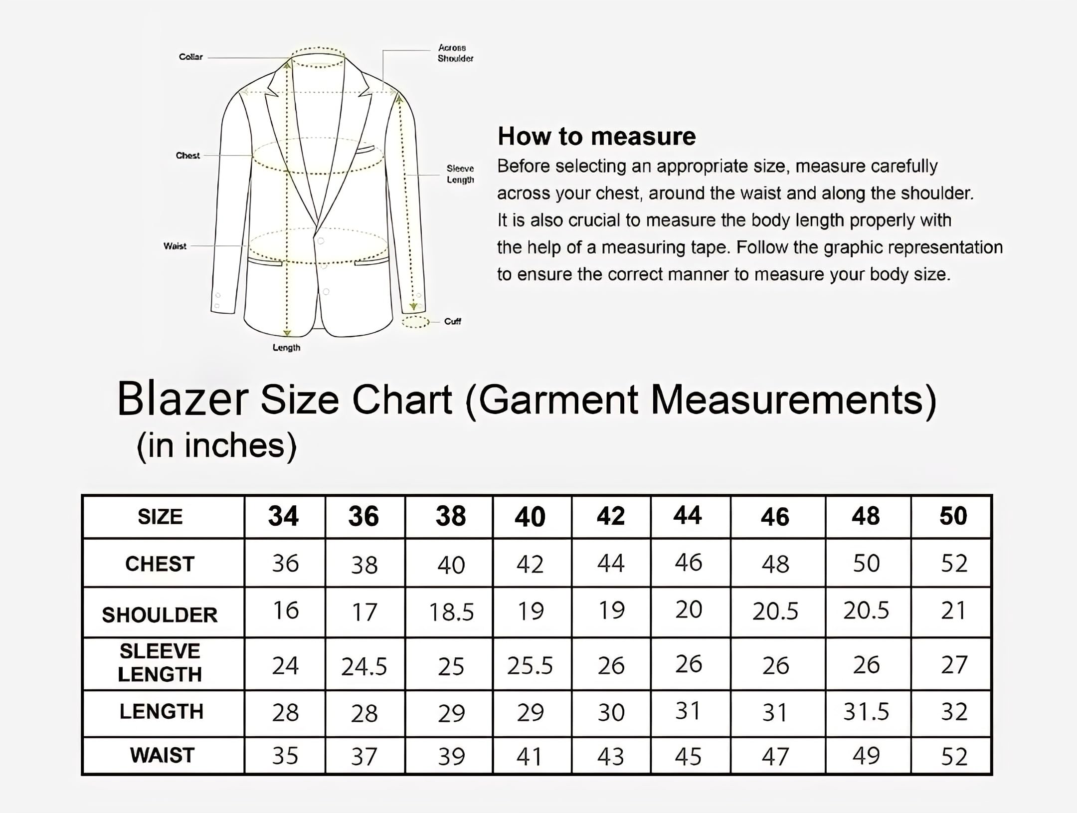 Men's Black Formal Blazer (44) - Image 2