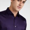Van Heusen V Dot Men's Slim Fit Shirt (VDSFESLF506202_Teal 42) - Image 5