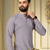 Women and Men Couple Kurta & Kurti Set_Fancy Printed deeess|Dress for Women Casual Dress Pure Couple Kurta & Kurti Set Viscose Royon for Women (MEN - XL/WOMEN - M, grey) - Image 8