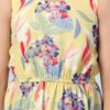 Fashion Dream Girl's Printed Calf Length Fit And Flare Dress (FDGFRK00335 YLW 28_Yellow_7-8Years) - Image 4