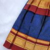 Amba Collection Boutique's Girl's Traditional Ethnic Wear Reshim Cotton Nath Khan Frock Blue - Image 4