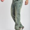 Beyoung Cotton Lycra Tinted Regular Fit Jeans for Men - Blue Green | Mid-Rise Jeans for Men | 5 Pocket Design | Stretchable Fabric - Image 7