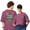 Twinny Zone Couple T-Shirts Cotton | Oversized Tshirt for Men Women Love (Set of 2 | Regular Fit | OSHSOnion_ExploreW3) - Image 6