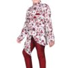 AHHAAAA kids ethnic wear Indo Western Sherwani and Pyjama for Boys (Red, 5-6 Years) - Image 6