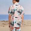 LITZO Beach Dresses for Couple Co Ord Set 2 Piece Dress Shirt and Short Beach Wear for Men and Women || Summer Dress (L-86) (Multicolor, S) - Image 2