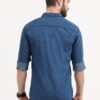 Miraan Men's Casual Light-Blue Denim Shirt (SIGLIGHTDENIMXXL_Light Blue_XX-Large) - Image 6