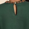 rytras Women's Embroidered Regular Top(Green,M) - Image 2