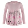 TotzTouch Cotton Premium Girls Night Wear T Shirt & Pyjama Full Sleeves | Night Dress for Girl Kids | Night Dresses Tee Top & Pajama Pant Set of 3 - Image 3