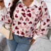 Leriya Fashion Women's Regular Fit Top (LF-W1767_Red - Image 6