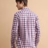 U.S. POLO ASSN. Cotton Men's Regular Fit Checks Fs Shirts (Usshtfx0057_White_S) - Image 2