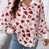 Leriya Fashion Women's Regular Fit Top (LF-W1767_Red - Image 7