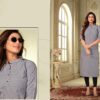 Women and Men Couple Kurta & Kurti Set_Fancy Printed deeess|Dress for Women Casual Dress Pure Couple Kurta & Kurti Set Viscose Royon for Women (MEN - XL/WOMEN - M, grey) - Image 3