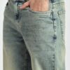 Beyoung Cotton Lycra Tinted Regular Fit Jeans for Men - Blue Green | Mid-Rise Jeans for Men | 5 Pocket Design | Stretchable Fabric - Image 6