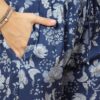 Pistaa's Women's Cotton Printed Night Suit Top And Pajama Set (Medium, Indigo Blue) - Image 3