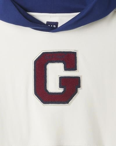 GAP Men's Cotton Neck Hooded Sweatshirt (442588414_Blue - Image 3