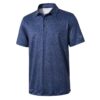 M MAELREG Golf Shirts for Men Dry Fit Short Sleeve Print Performance Moisture Wicking Polo Shirt - Image 5